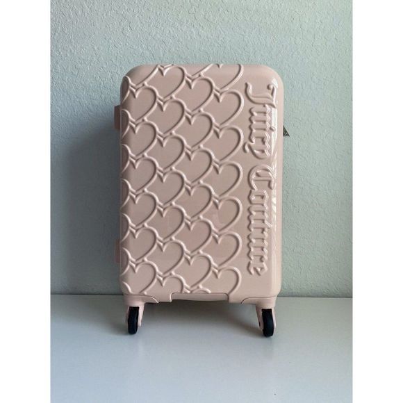 Juicy Couture Bags Juicy Couture 2 Hardside Wheeled Baby Pink